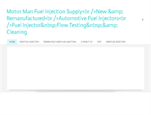Tablet Screenshot of injectors4u.com